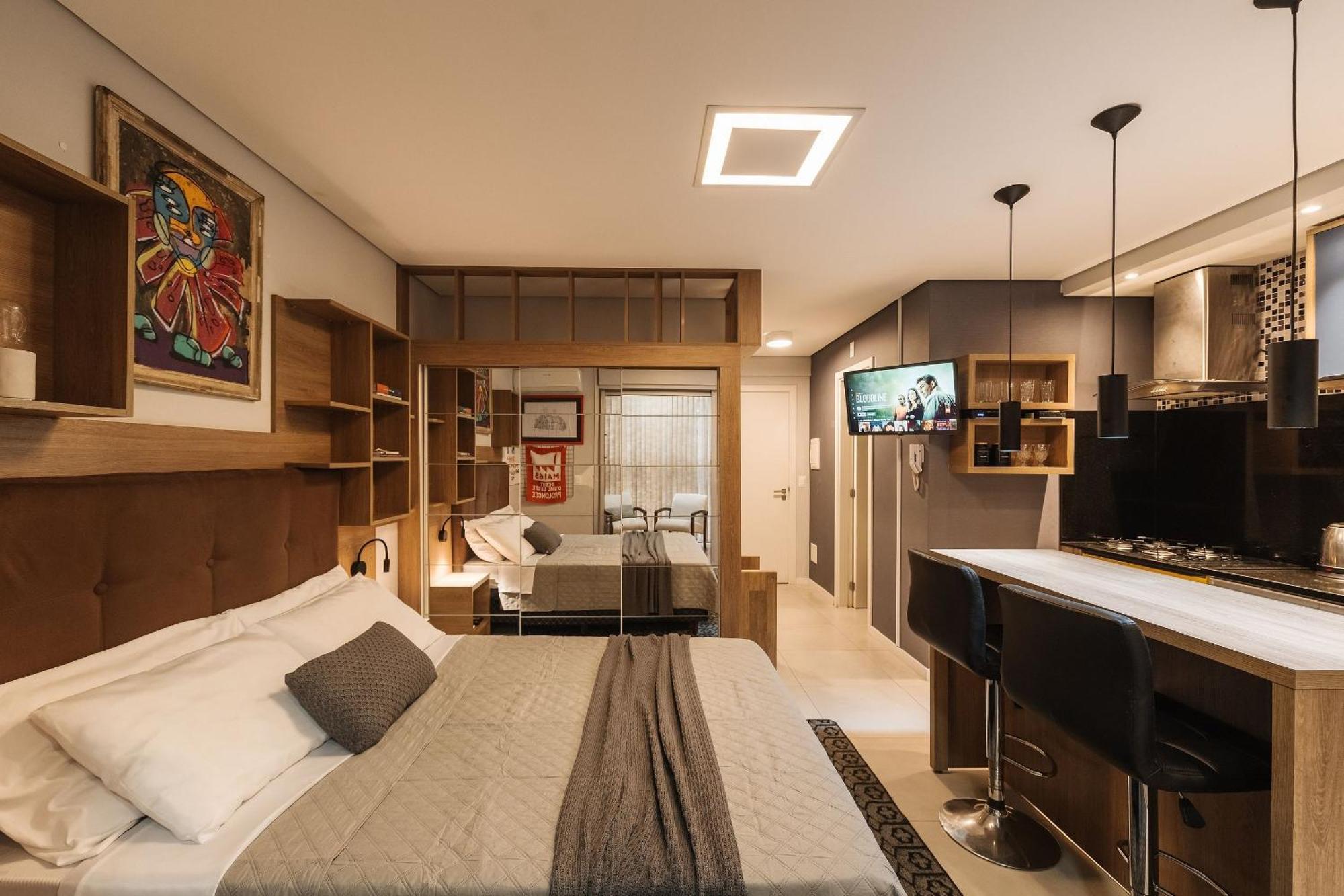 studio 314b Apto Com Garagem, Novinho, Moderno e Central Pelotas Esterno foto